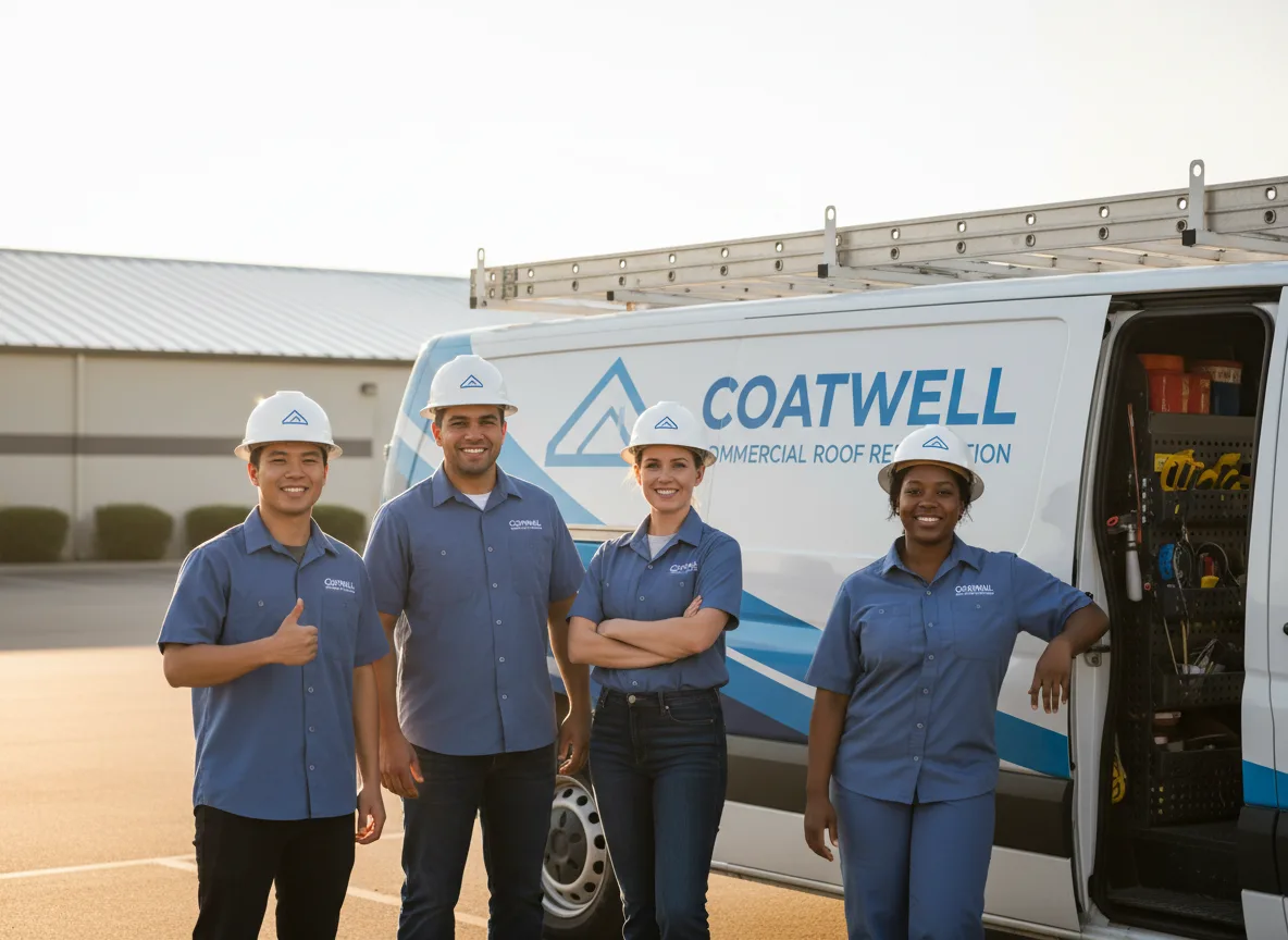 Commercial roof coating company in Grady, AL